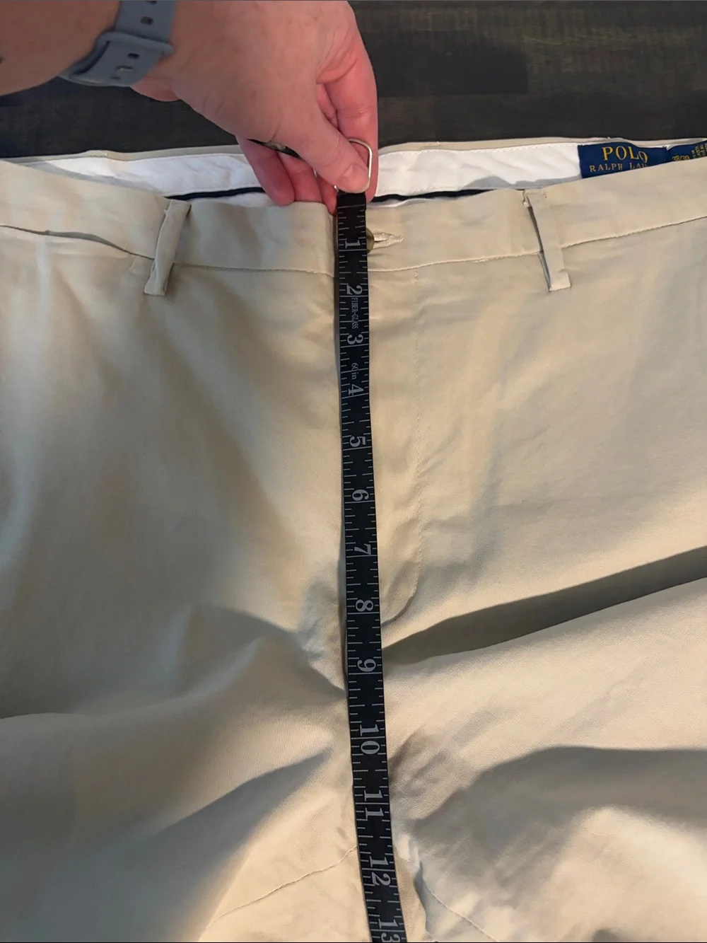 Polo Ralph Lauren Tan Straight Fit Newport Pant Chino Size 38x30 Career Classic